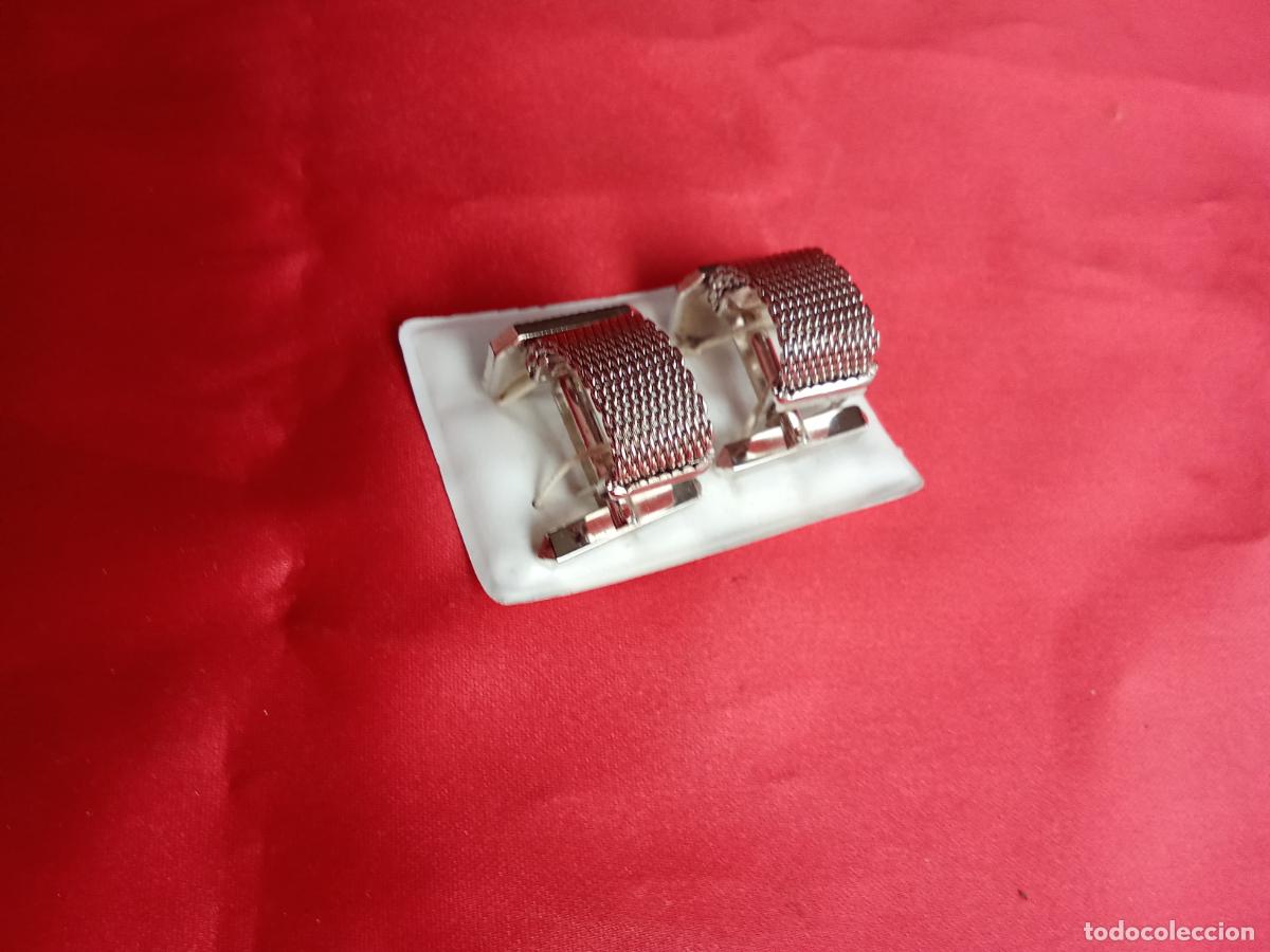 Antig&uuml;edades: Gemelos de camisa fantasia vintage a&ntilde;os 70 G-22. Alacena