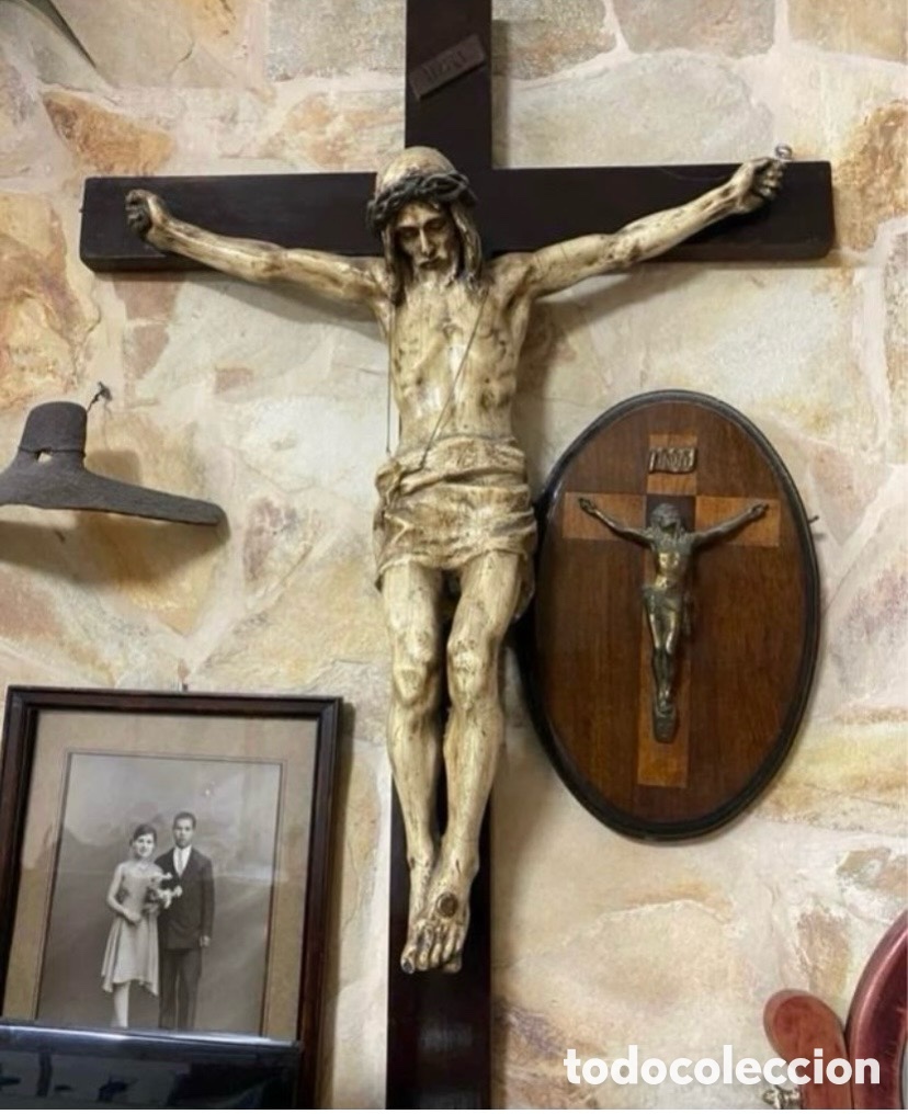 Antig&uuml;edades: Cristo en la Cruz de Subasta - Foto 5