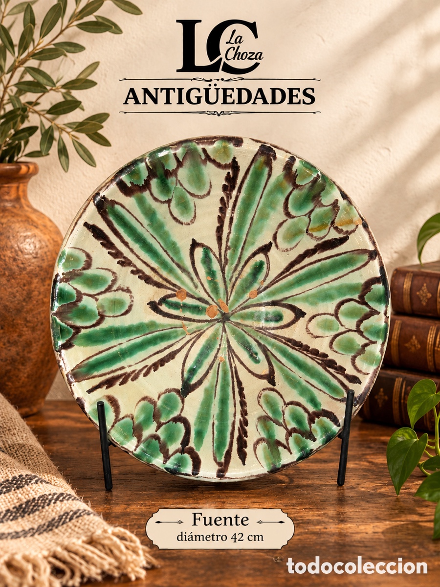 Antig&uuml;edades: Espectacular fuente de FAJALAUZA de manganeso