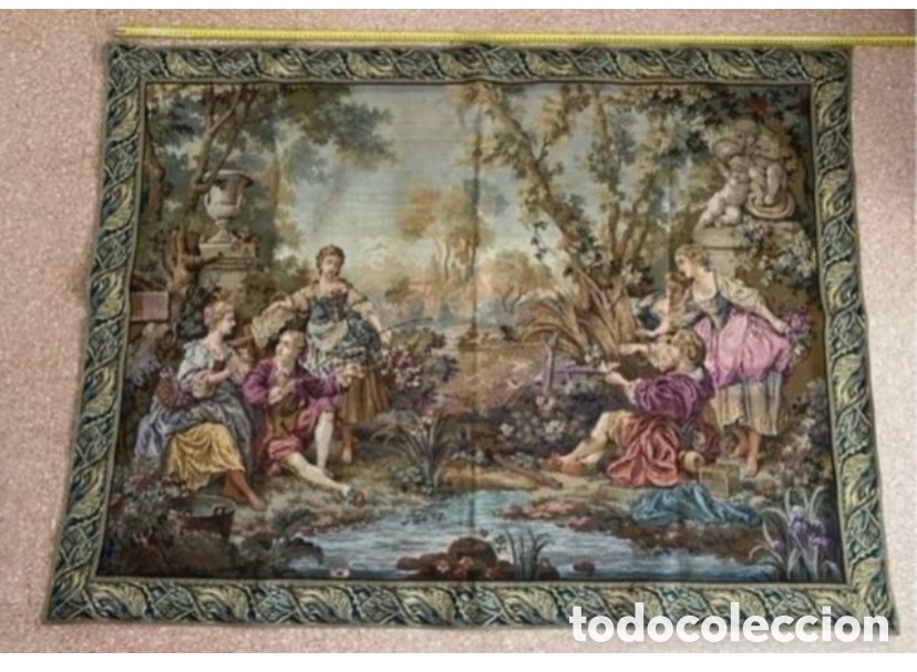Antig&uuml;edades: Tapiz de origen Frances como nuevo - Foto 1