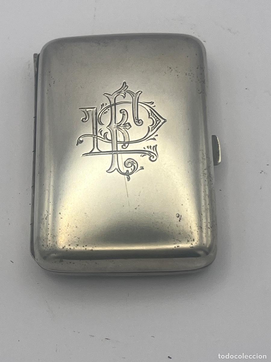 Antig&uuml;edades: PITILLERA DE PLATA SIGLO XIX PUZONES. - Foto 1