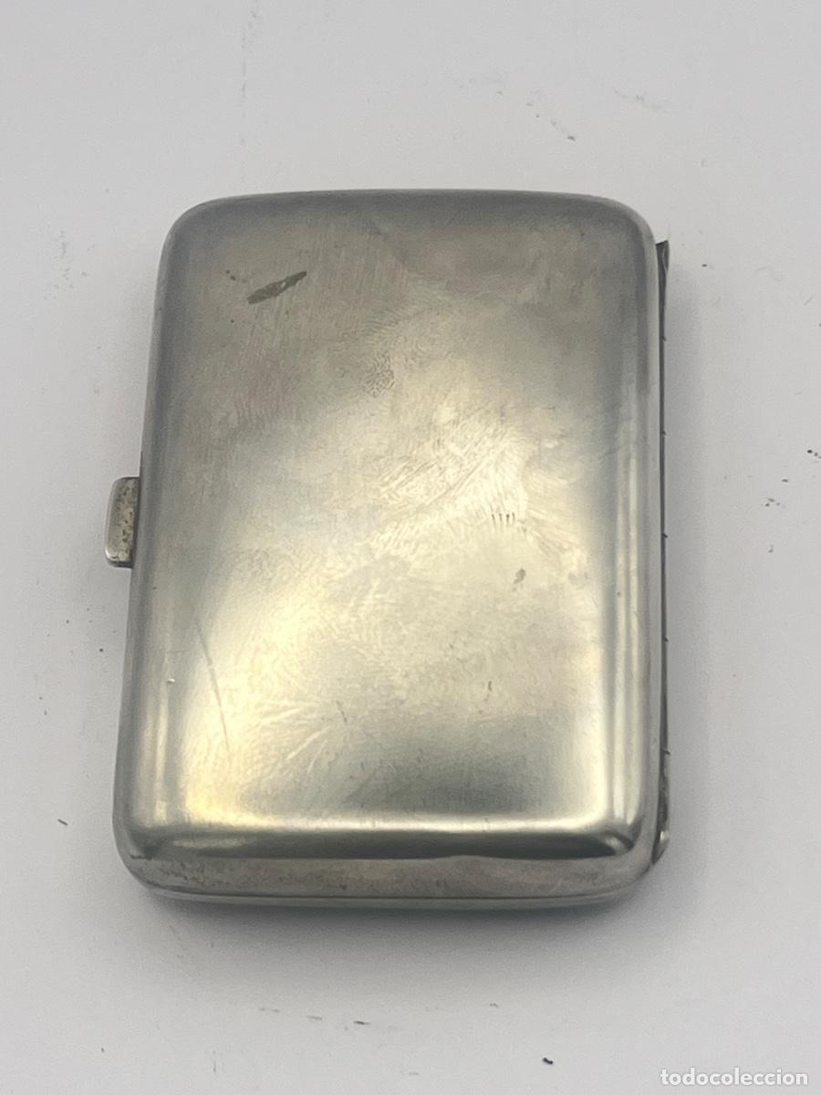 Antig&uuml;edades: PITILLERA DE PLATA SIGLO XIX PUZONES. - Foto 2