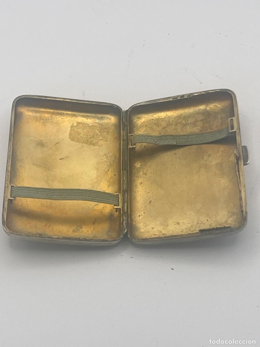 Antig&uuml;edades: PITILLERA DE PLATA SIGLO XIX PUZONES. - Foto 3