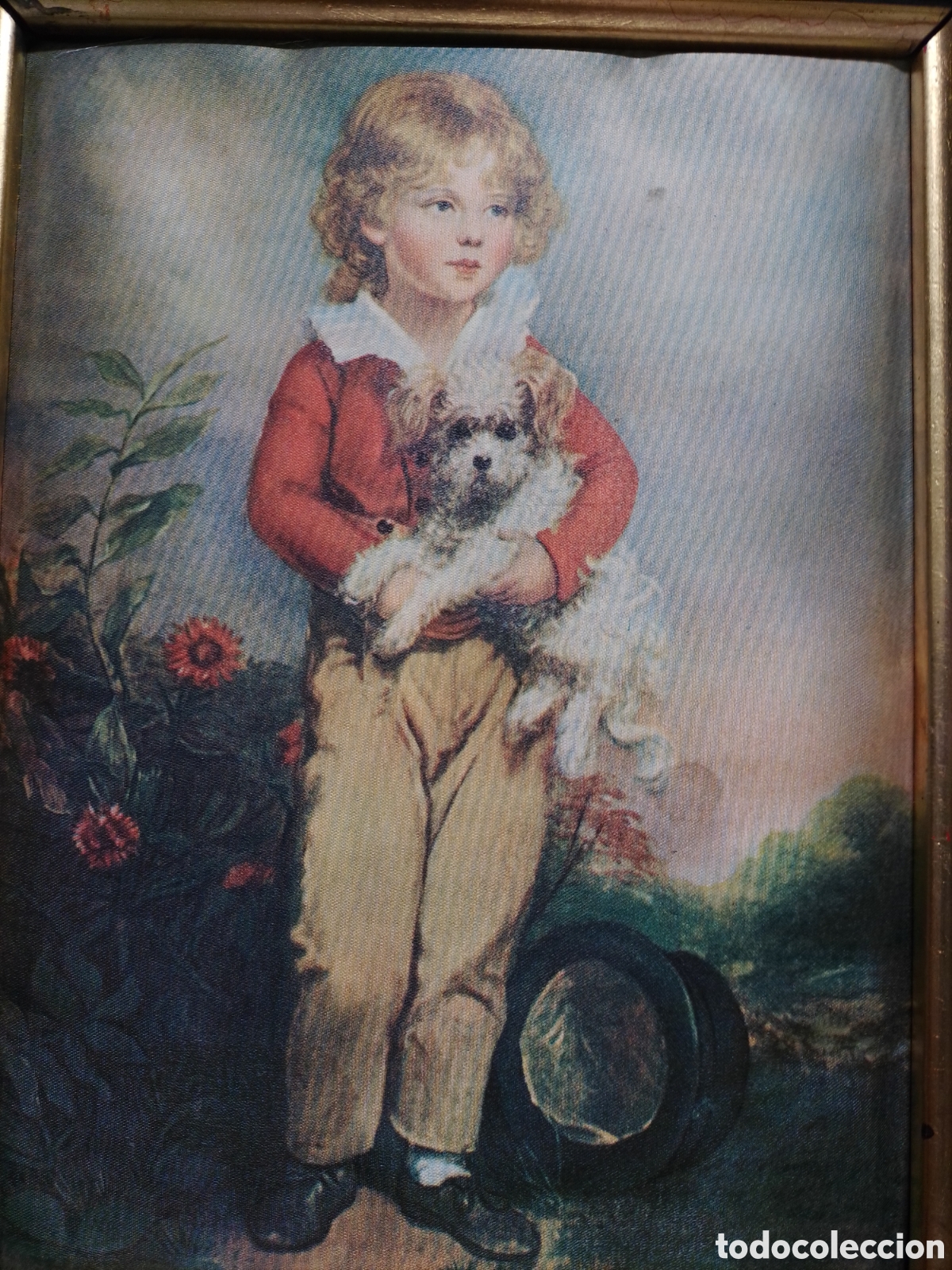 Antig&uuml;edades: Antiguo cuadro Seda? . - Foto 2