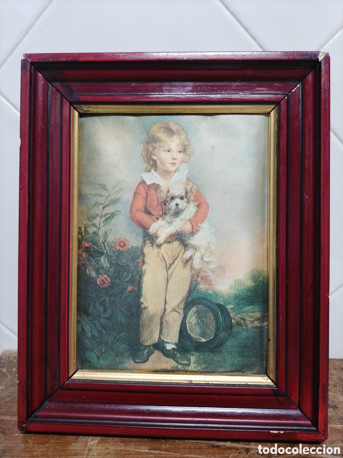 Antig&uuml;edades: Antiguo cuadro Seda? .