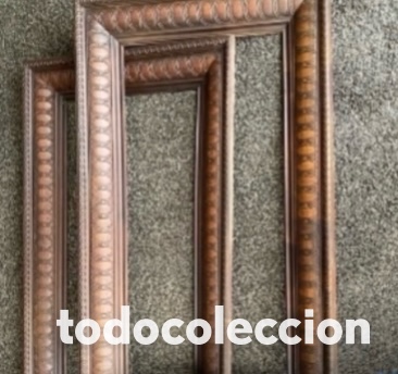 Antig&uuml;edades: Dos marcos de madera del siglo pasado