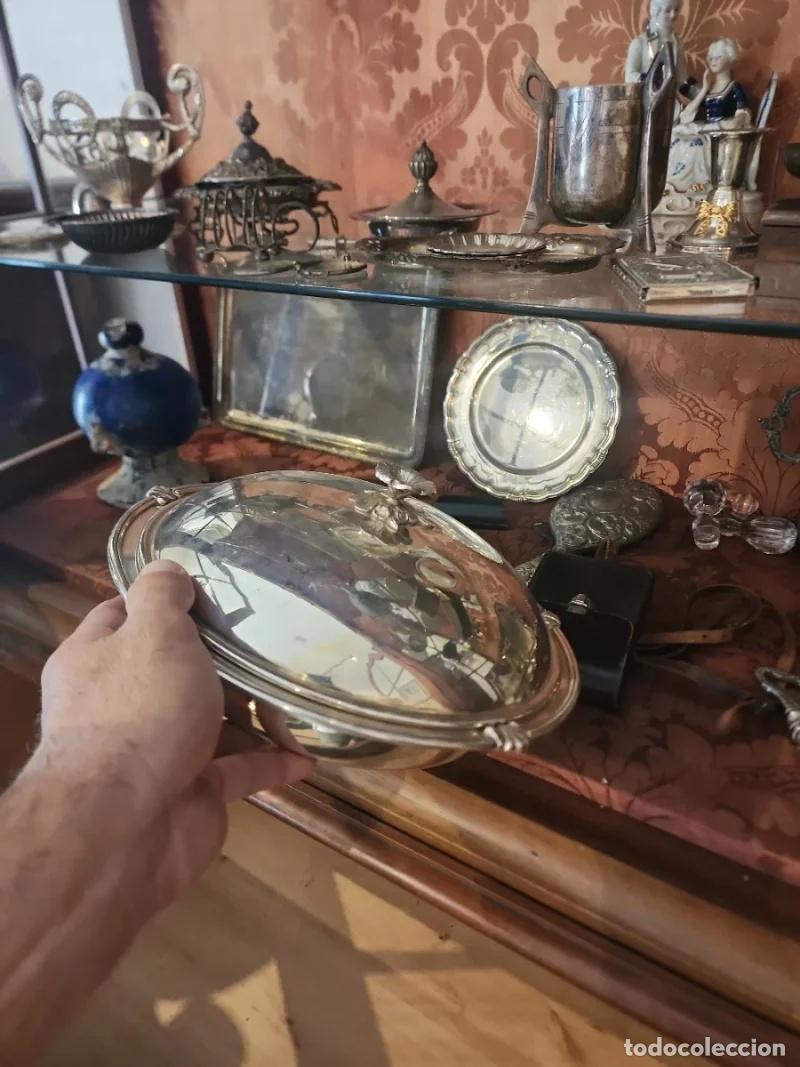 Antig&uuml;edades: Mantenedor de Alimentos Plateado - Foto 2
