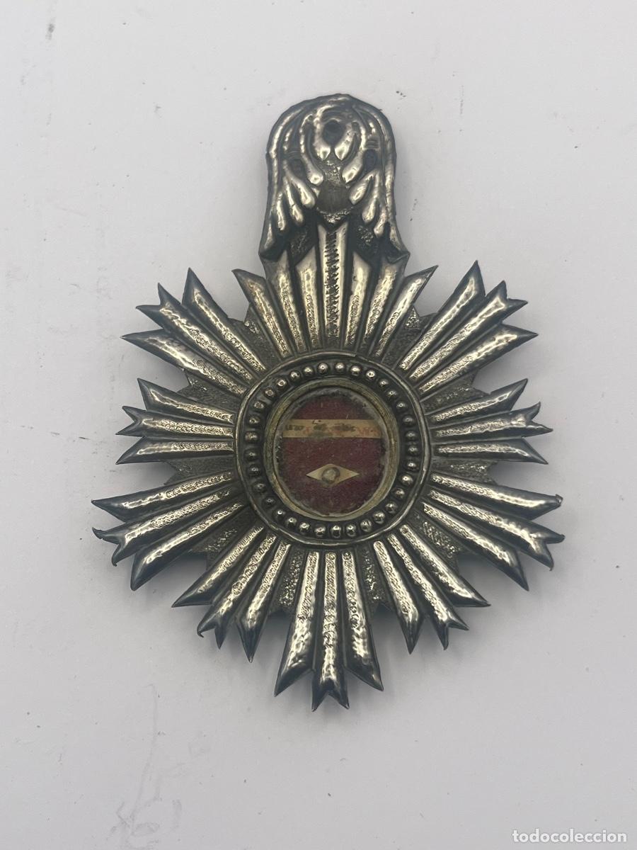 Antig&uuml;edades: RELICARIO DEVOLVI&Oacute;NAL DE PLATA SIGLO XVII