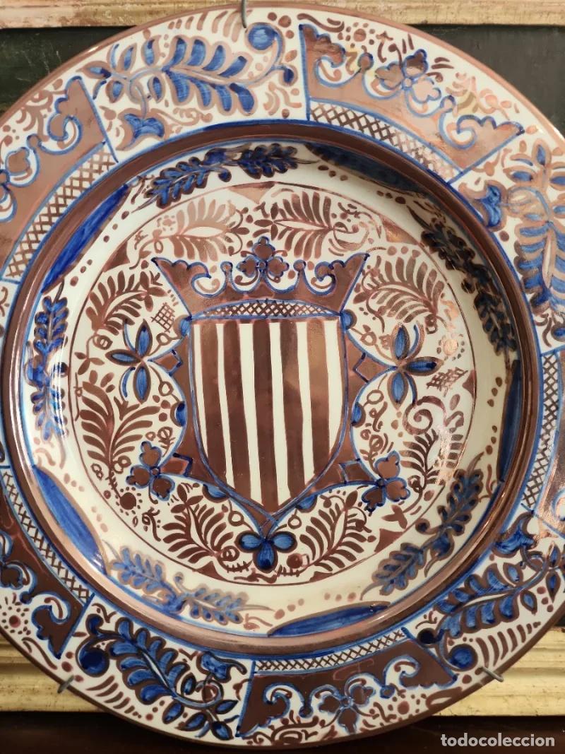 Antig&uuml;edades: Plato de Cer&aacute;mica de Manises - Foto 2