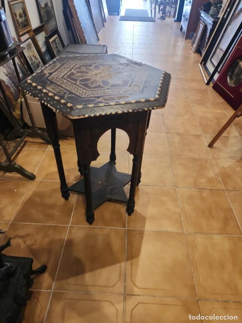 Antig&uuml;edades: Mesa &Aacute;rabe de Taracea - Foto 4