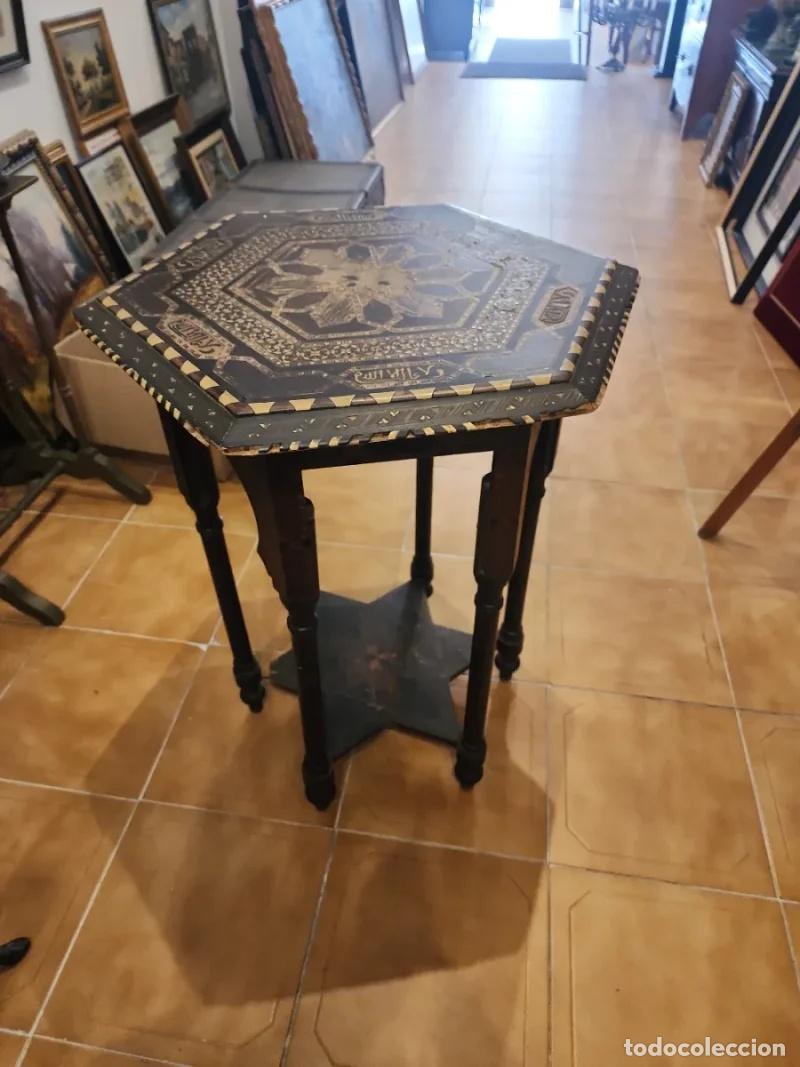 Antig&uuml;edades: Mesa &Aacute;rabe de Taracea - Foto 5