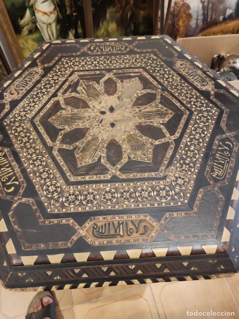 Antig&uuml;edades: Mesa &Aacute;rabe de Taracea - Foto 7