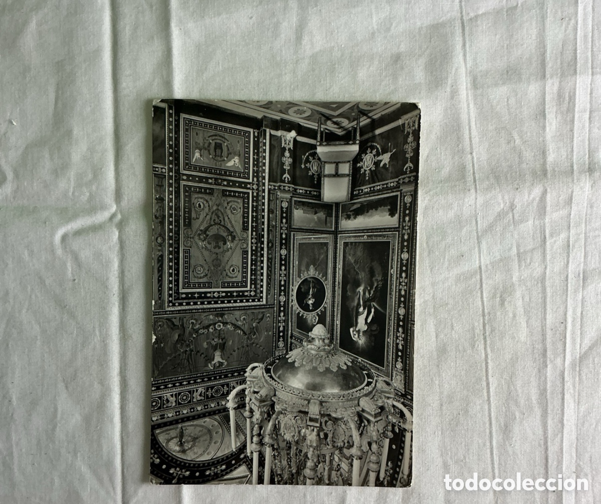 Antig&uuml;edades: Antigua postal Palacio Real de Aranjuez &ndash; Sala de Porcelana &ndash; Patrimonio Nacional &ndash; Foto Cebollero
