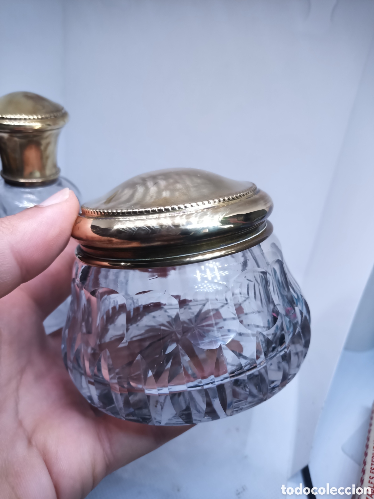 Antig&uuml;edades: Botellas antiguas cristal - Foto 2