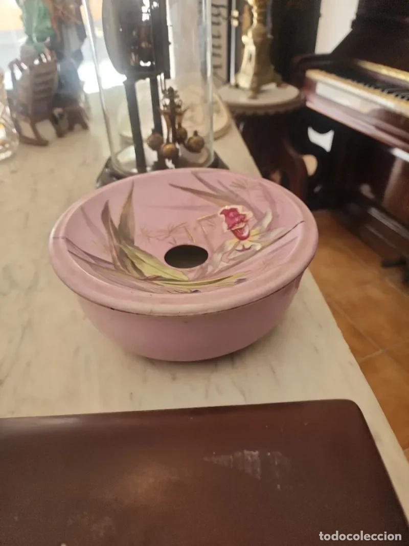 Antig&uuml;edades: Escupidera de Porcelana Limoges - Foto 6