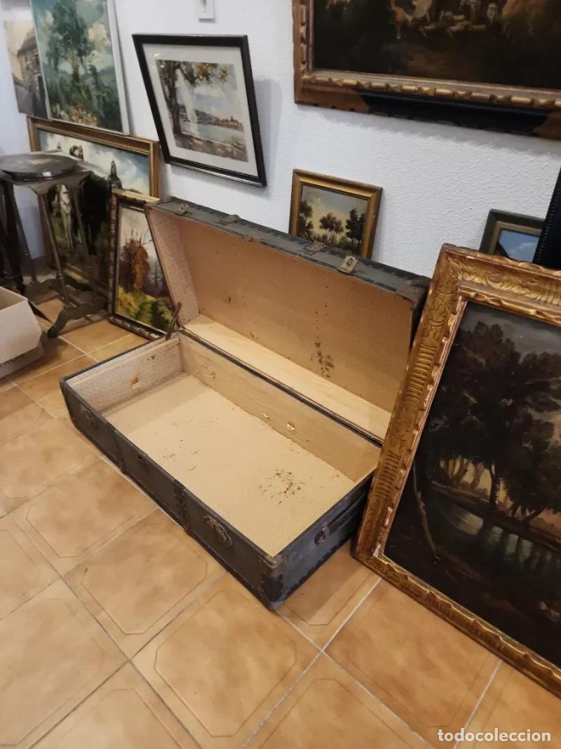 Antig&uuml;edades: Ba&uacute;l Militar Antiguo - Foto 3