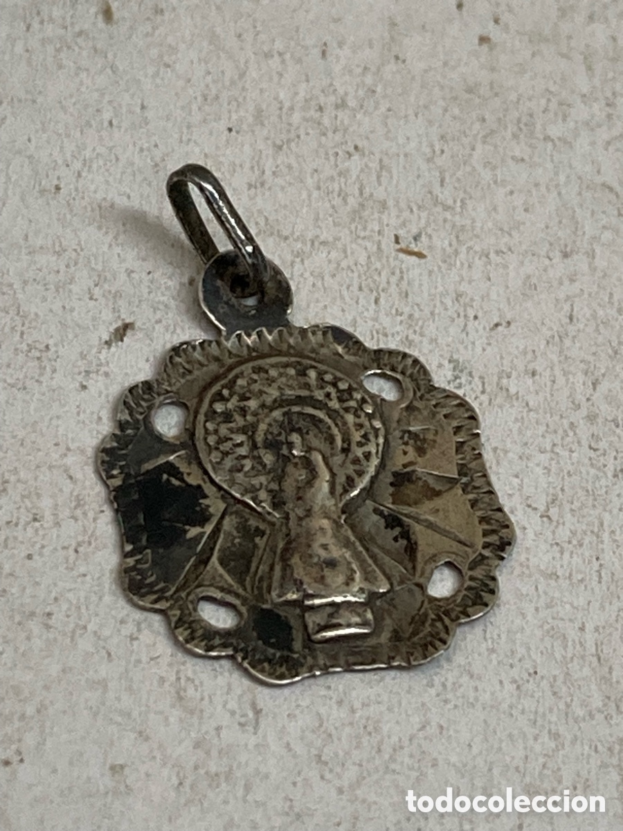 Antig&uuml;edades: Medalla de plata religiosa C662