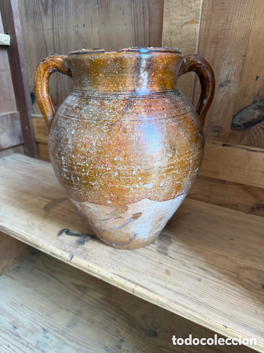 Antig&uuml;edades: Orza Haro Ceramica rioja navarra