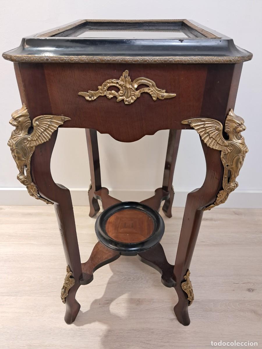 Antig&uuml;edades: Vitrina Napole&oacute;n III de finales del s.XIX - Foto 8