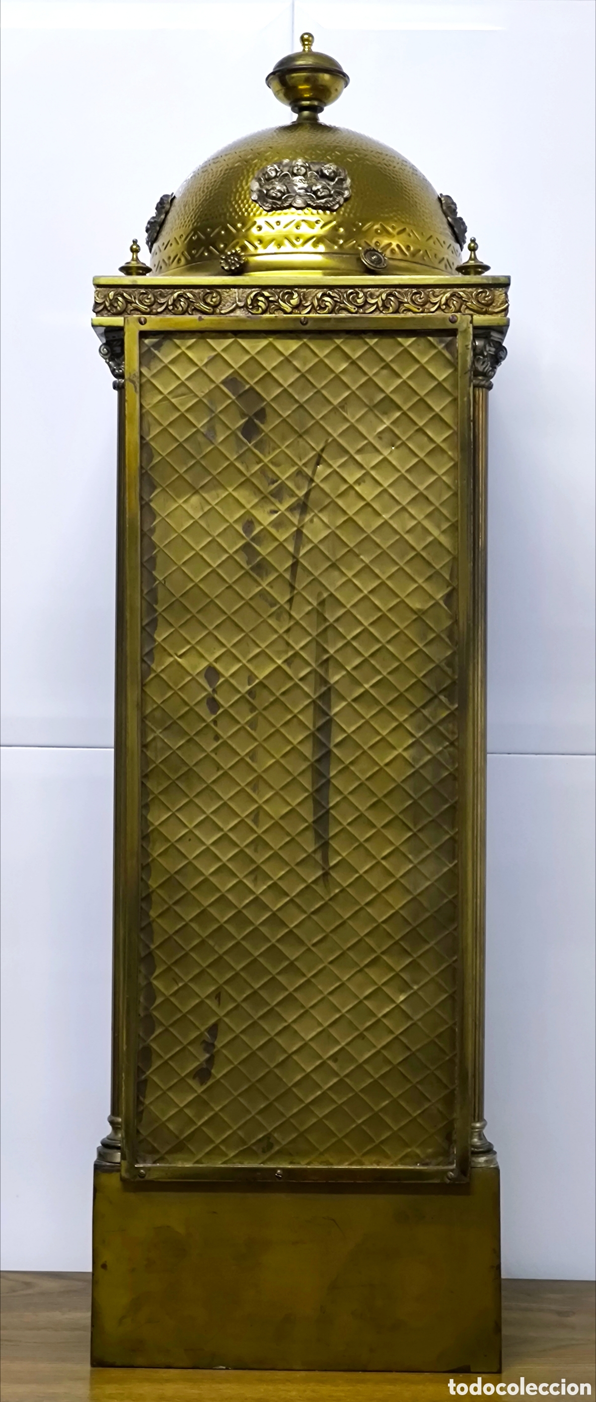 Antig&uuml;edades: TEMPLETE / CAPILLA BRONCE 93 cm. - Foto 11