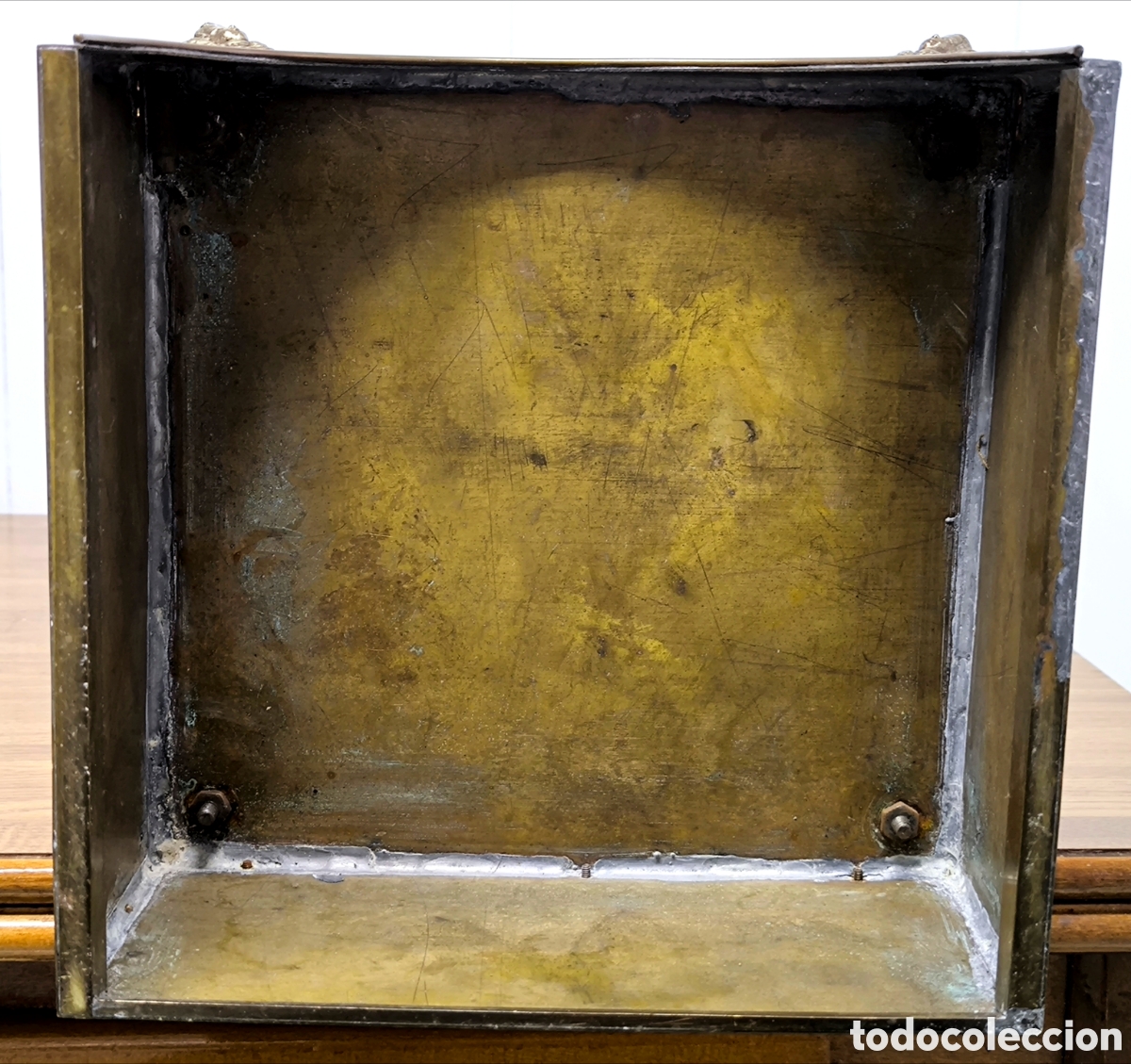 Antig&uuml;edades: TEMPLETE / CAPILLA BRONCE 93 cm. - Foto 16