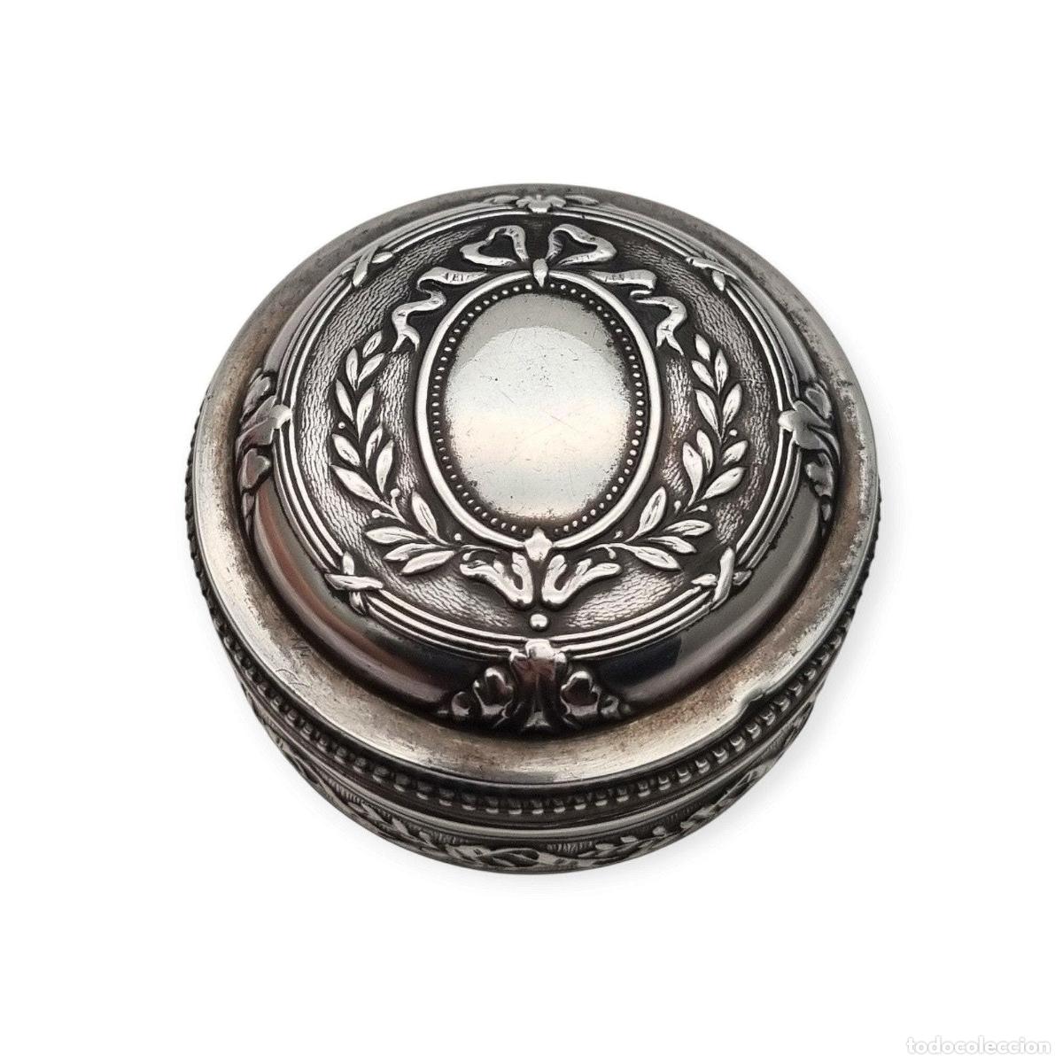 Antig&uuml;edades: Caja Antigua francesa Belle &Eacute;poque de plata, Robert Isral & Cie atribuida, ca. 1910