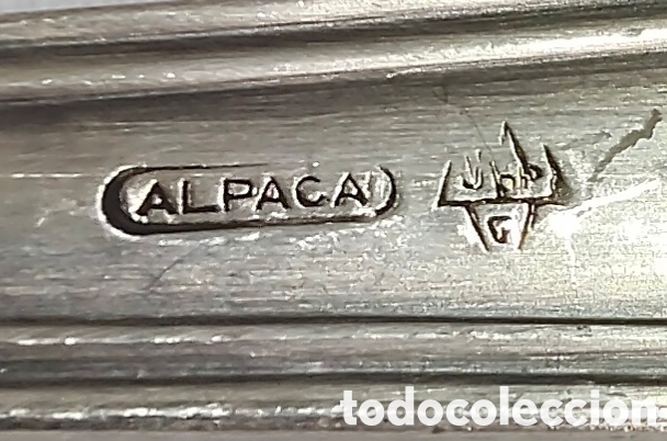 Antig&uuml;edades: Cuberteria de Alpaca DALIA - Foto 4