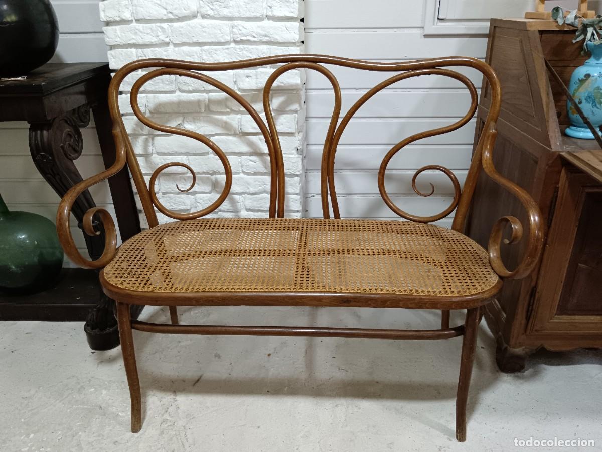 Antig&uuml;edades: ANTIGUO TRESILLO THONET - Foto 1