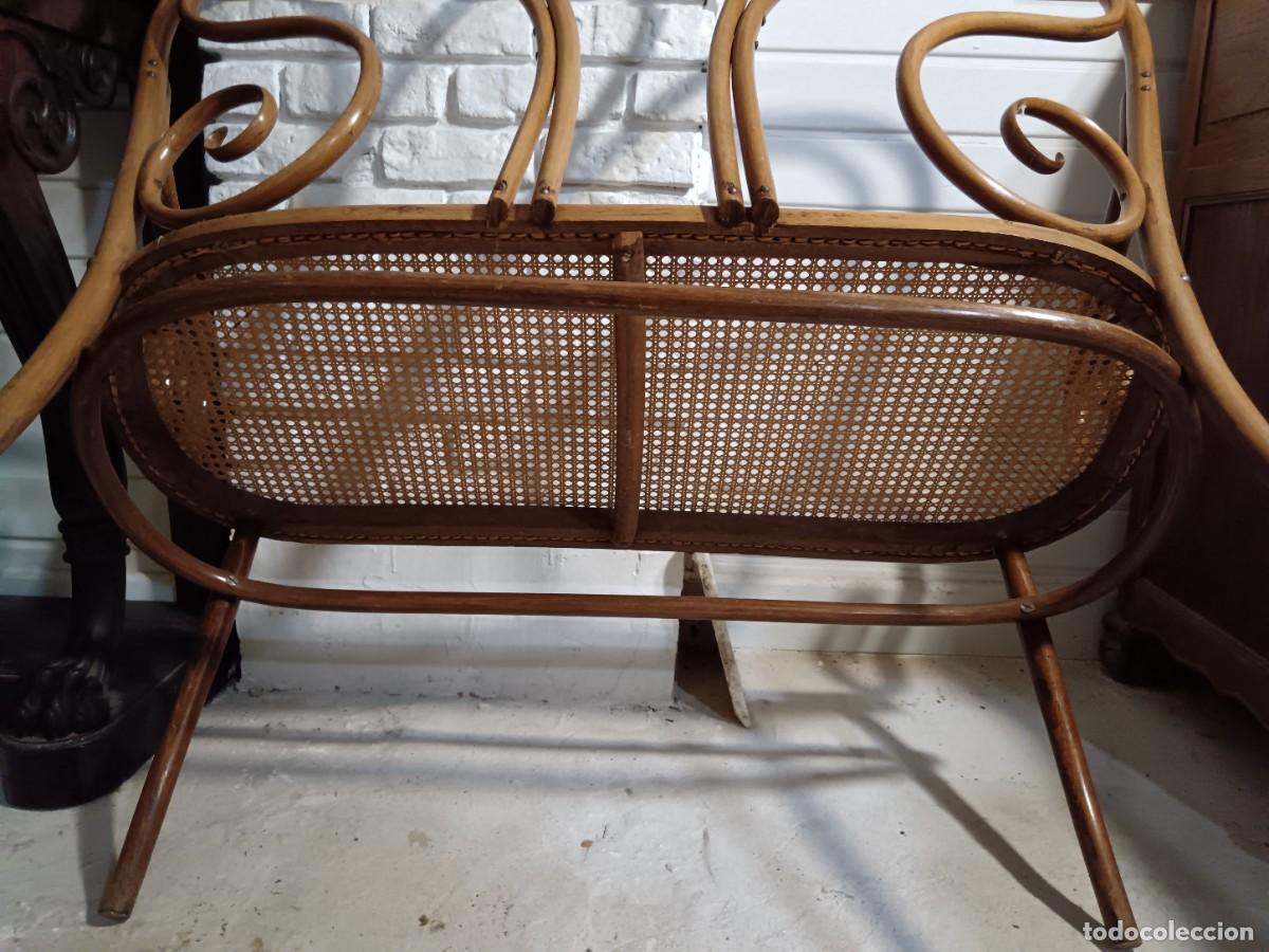 Antig&uuml;edades: ANTIGUO TRESILLO THONET - Foto 5