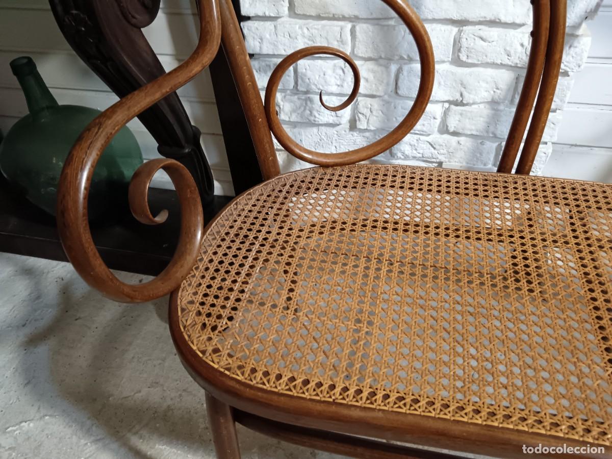 Antig&uuml;edades: ANTIGUO TRESILLO THONET - Foto 9