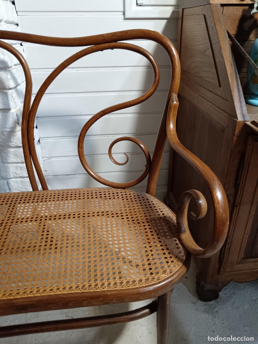 Antig&uuml;edades: ANTIGUO TRESILLO THONET - Foto 10