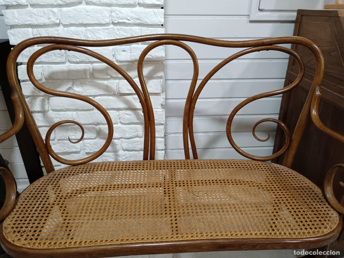 Antig&uuml;edades: ANTIGUO TRESILLO THONET - Foto 11