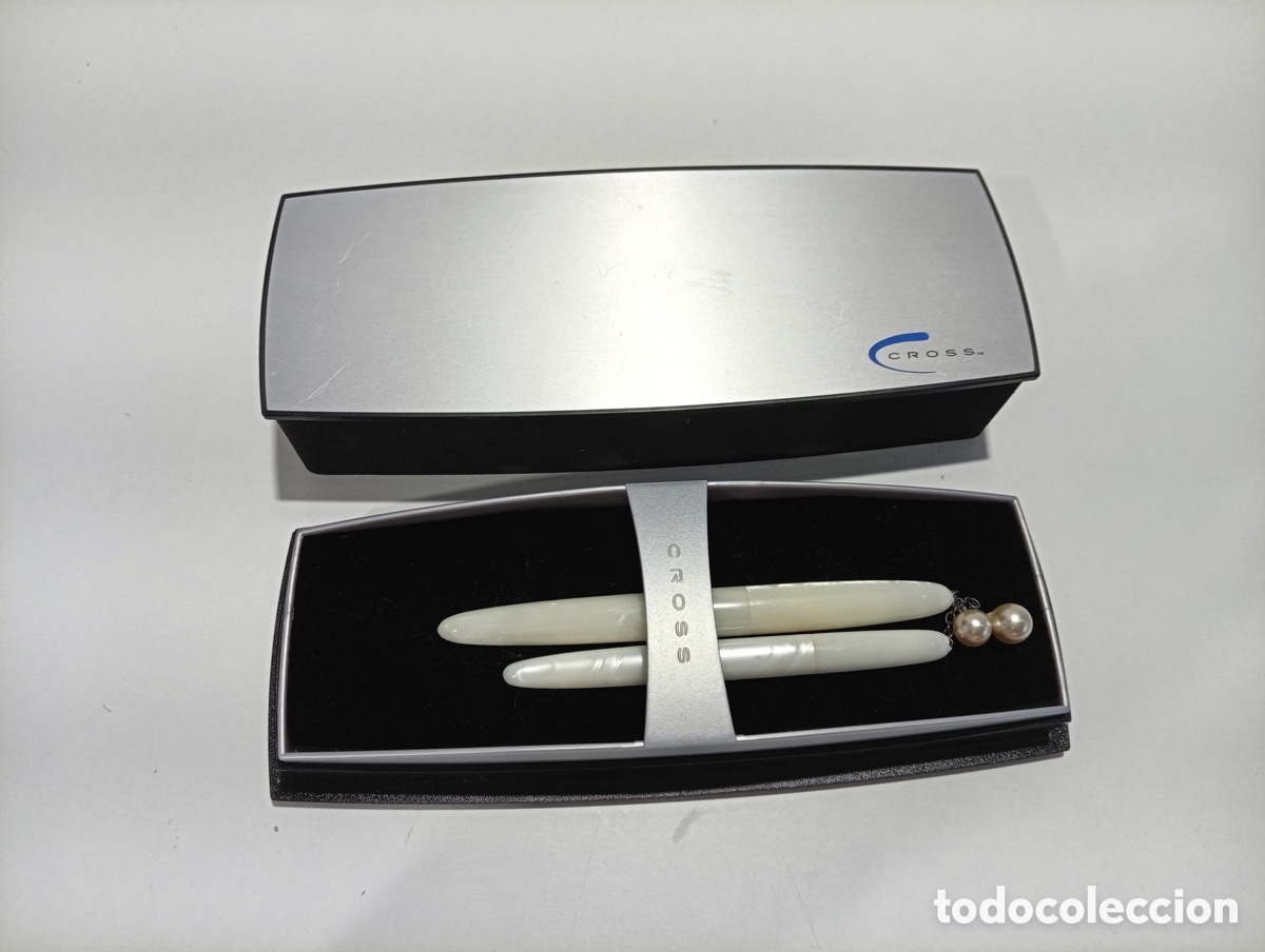 Antig&uuml;edades: . PLUMA Y BOL&Iacute;GRAFOS MARCA CROSS MUY ELEGANTES