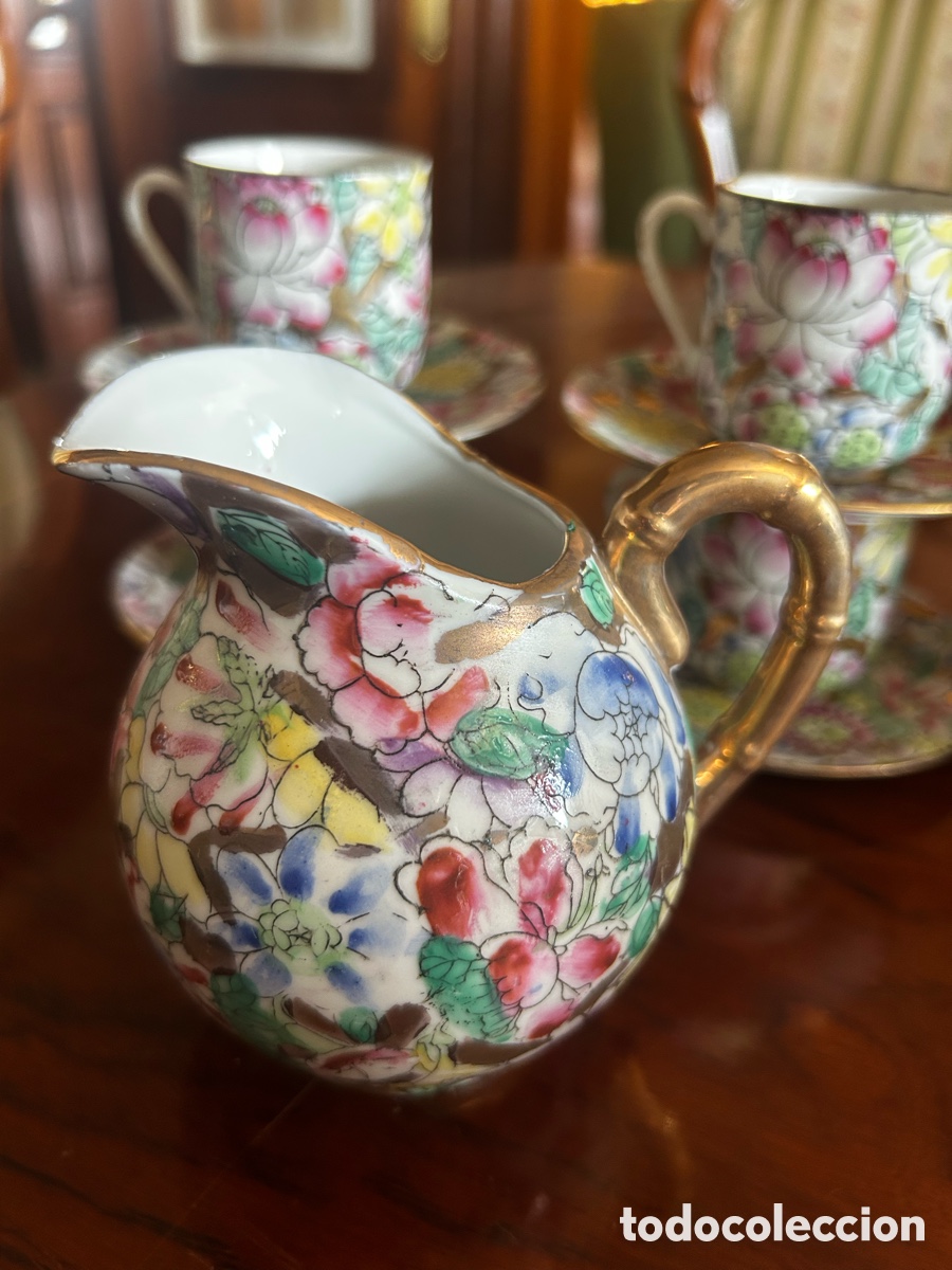 Antig&uuml;edades: ANTIGUO SERVICIO DE T&Eacute; JAPON&Eacute;S - Foto 3