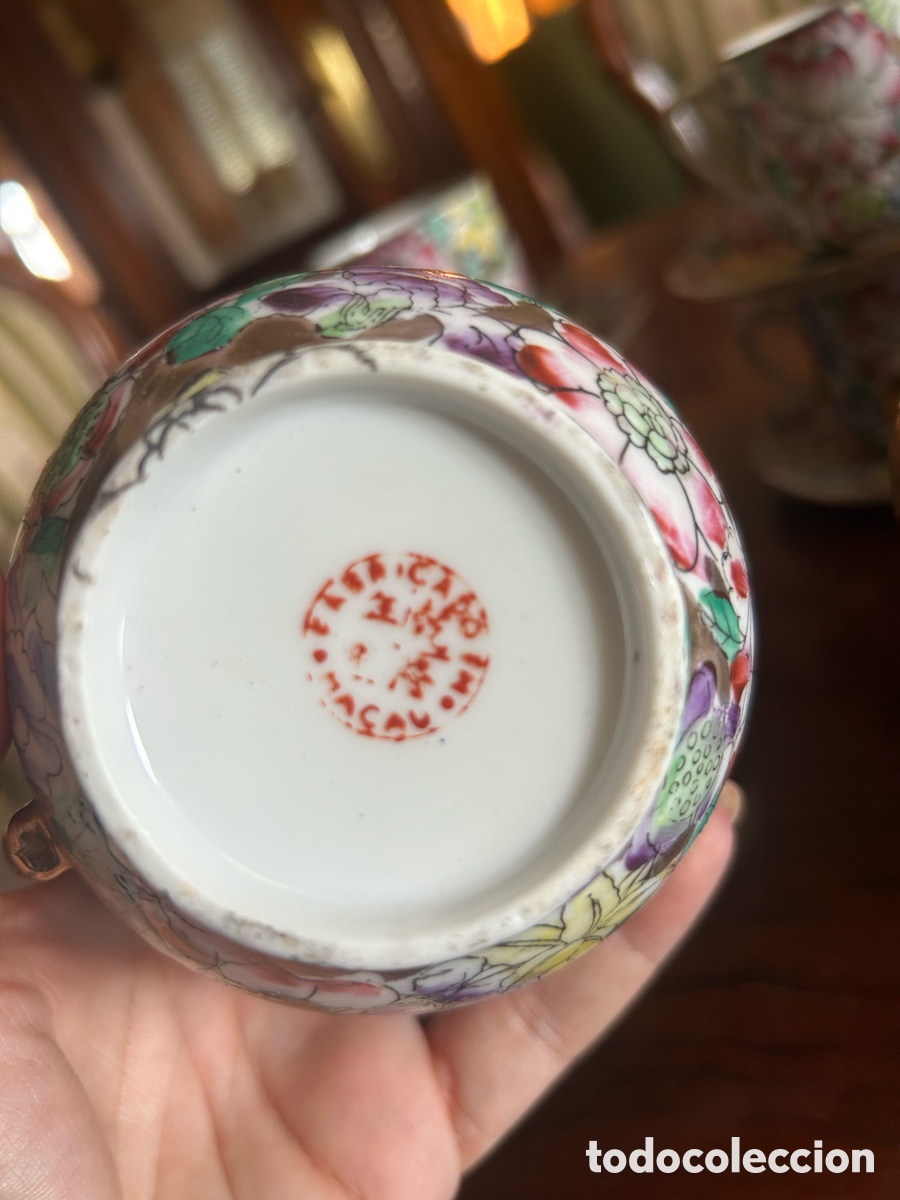 Antig&uuml;edades: ANTIGUO SERVICIO DE T&Eacute; JAPON&Eacute;S - Foto 4