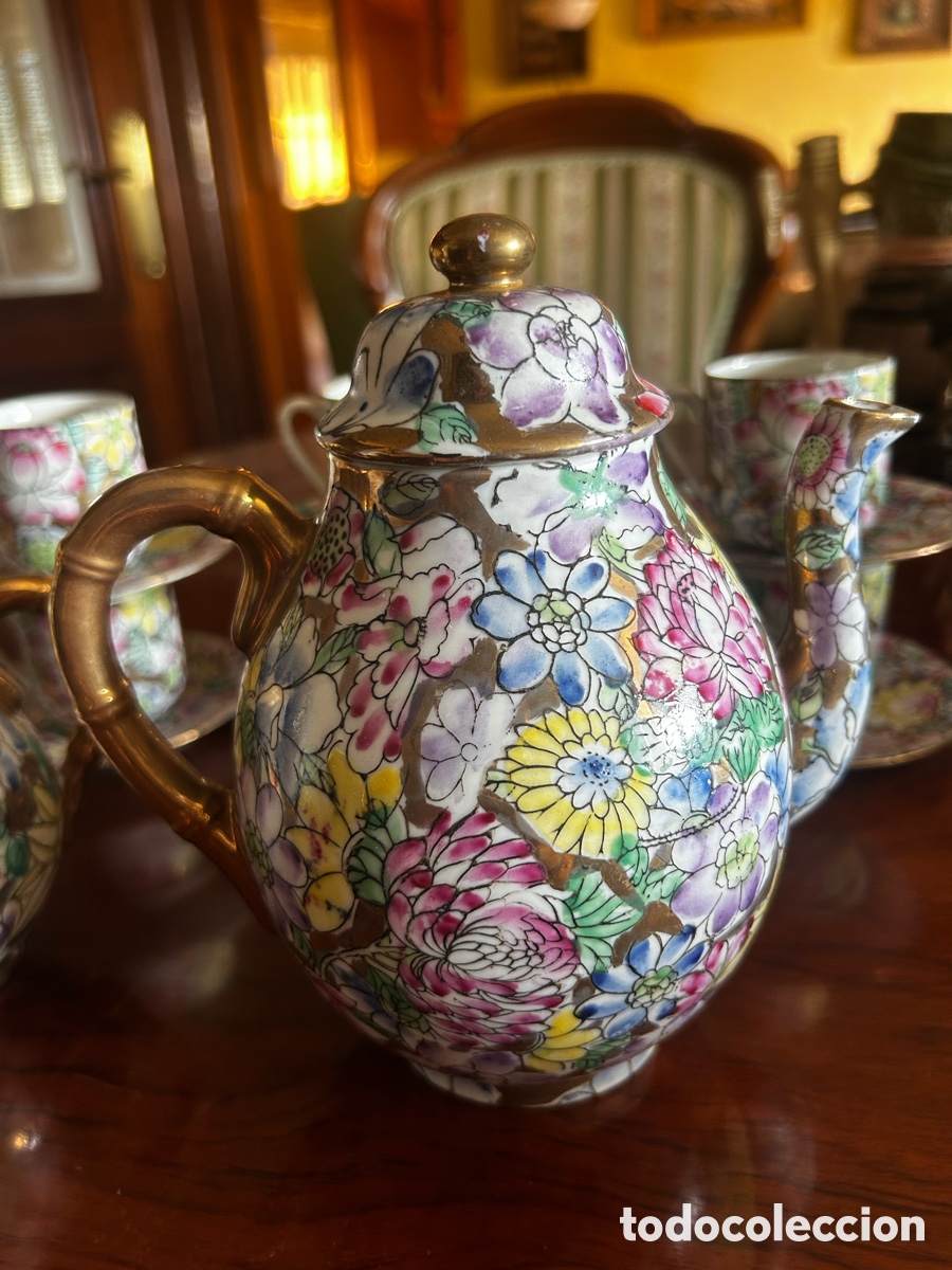 Antig&uuml;edades: ANTIGUO SERVICIO DE T&Eacute; JAPON&Eacute;S - Foto 1