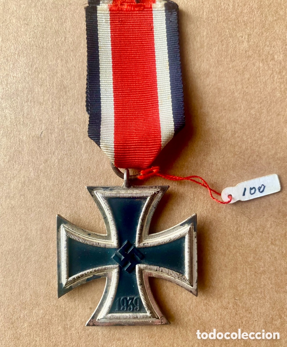 Antiquit&auml;ten: Cruz de hierro 1939 2 clase marcaje 100 Original