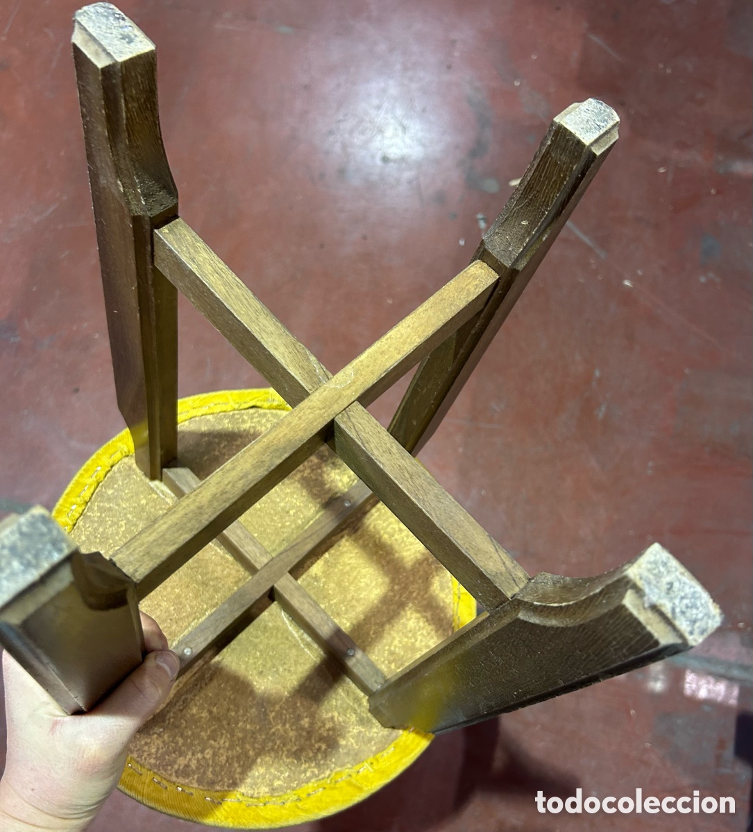 Antig&uuml;edades: Taburete para tocador - Foto 4