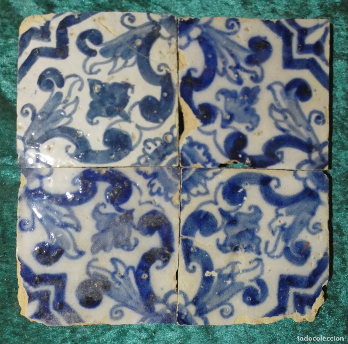 Antig&uuml;edades: Azulejo, Azulejos Portugal siglo 17