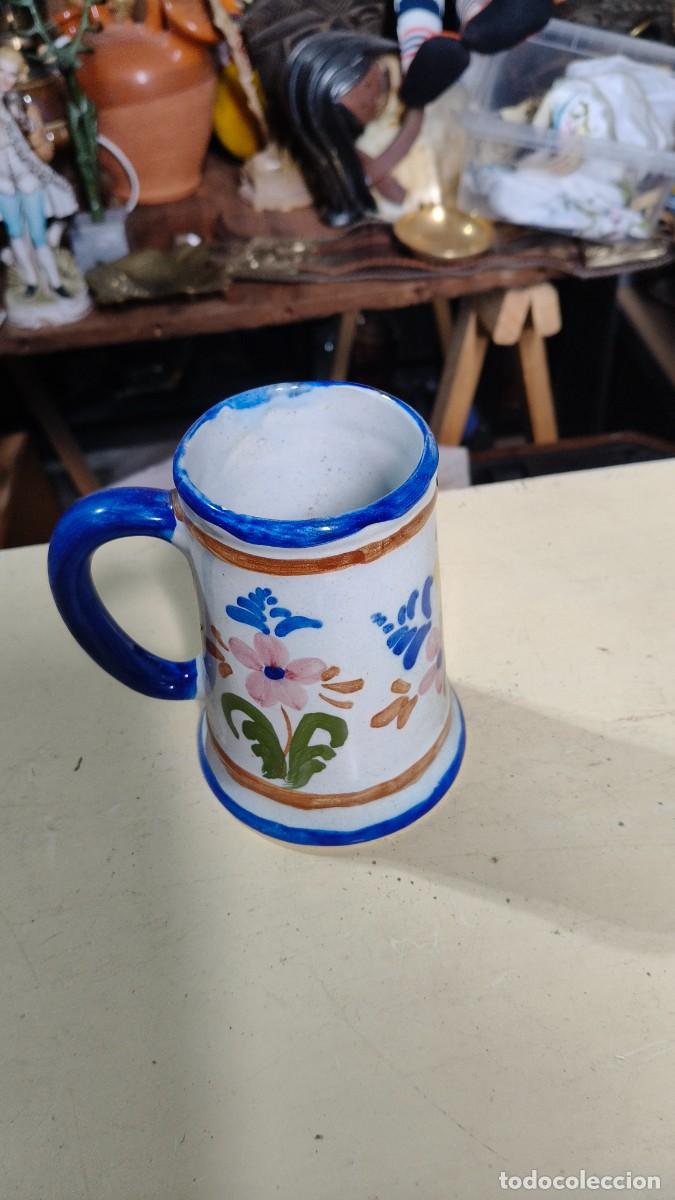Antig&uuml;edades: Chope a bi&egrave;re Talavera 1960 - Foto 1