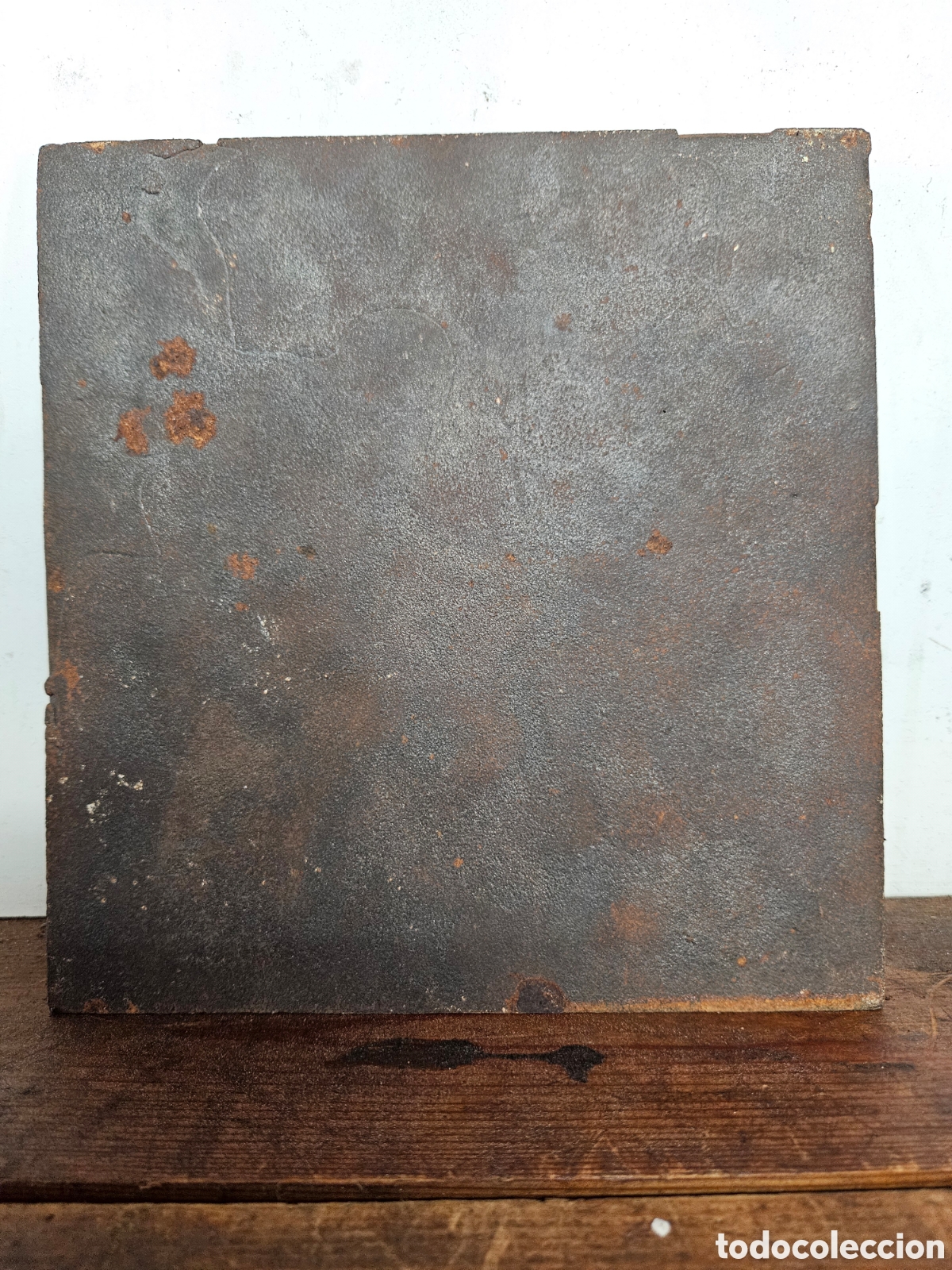 Antig&uuml;edades: Placa de hierro fundido - Foto 2