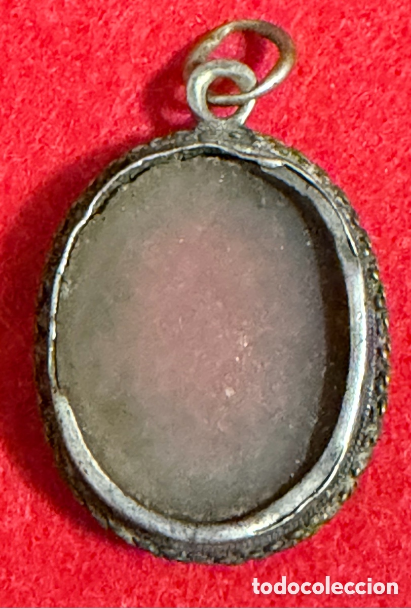 Antig&uuml;edades: Antiguo Marco para relicario en plata de ley. Siglo XVII-XVIII
