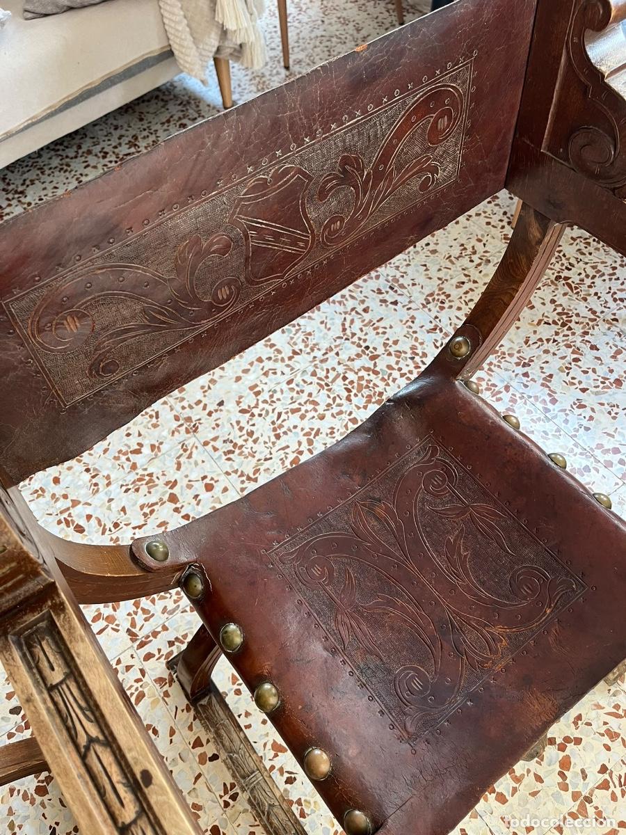 Antig&uuml;edades: Pareja de sillas Jamugas - Foto 6