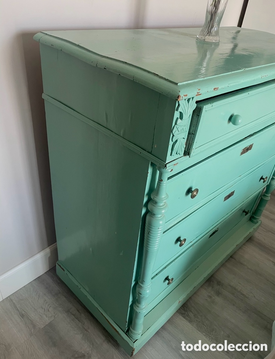 Antig&uuml;edades: C&oacute;moda antigua vintage madera - Foto 3
