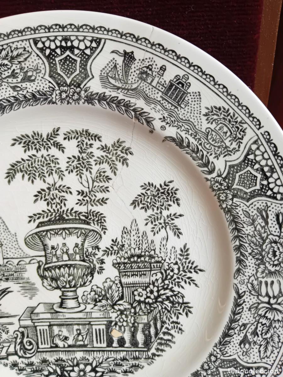 Antig&uuml;edades: Plato de Vargas Segovia d&eacute;cada de los 50 - Foto 2