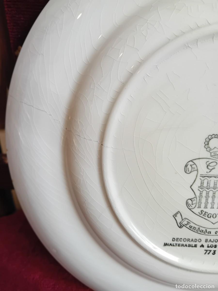 Antig&uuml;edades: Plato de Vargas Segovia d&eacute;cada de los 50 - Foto 4