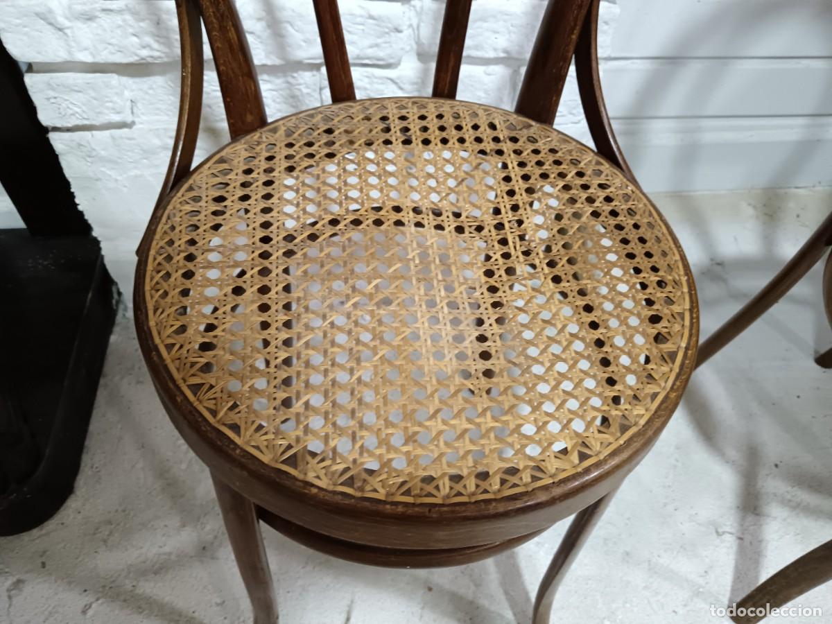 Antig&uuml;edades: LOTE DE 6 SILLAS THONET - Foto 5