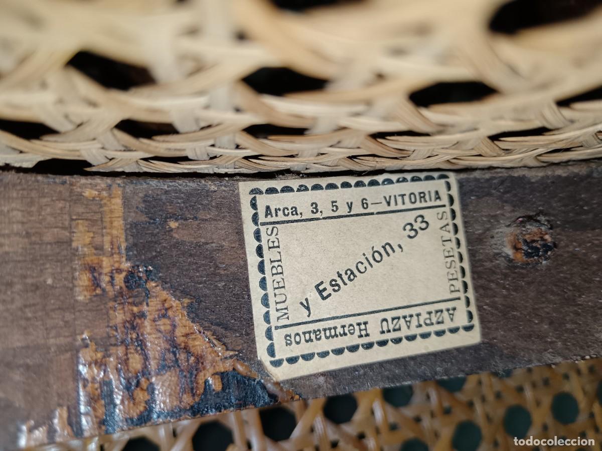 Antig&uuml;edades: LOTE DE 6 SILLAS THONET - Foto 17