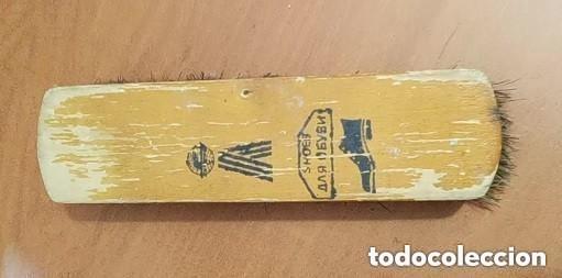 Antig&uuml;edades: CEPILLO RUSO ORIGINAL DE SAN PETERSBURGO - FINALES A&Ntilde;OS 90 cepillo vintage para limpieza de calzado