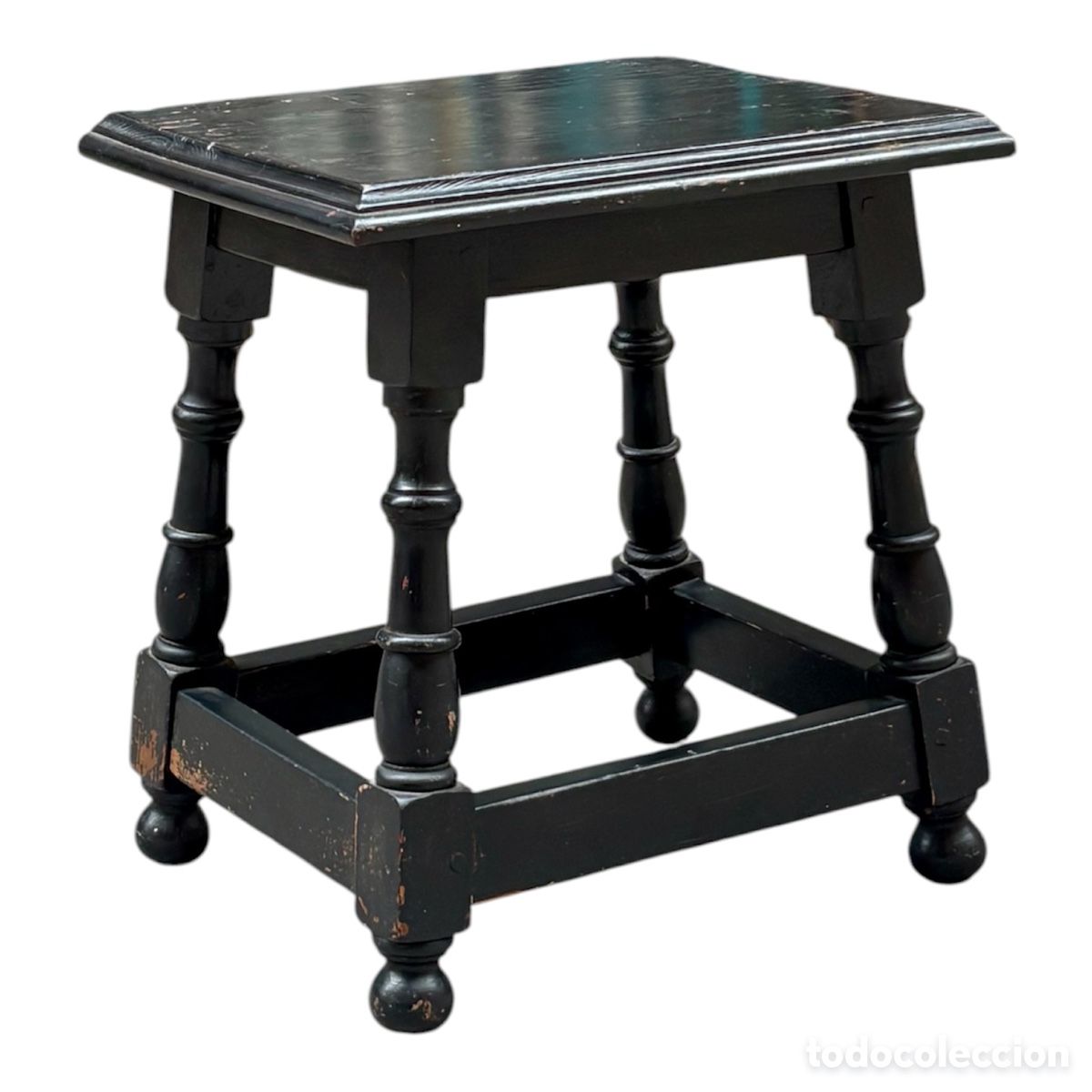 Antig&uuml;edades: Taburete franc&eacute;s Circa 1.900.